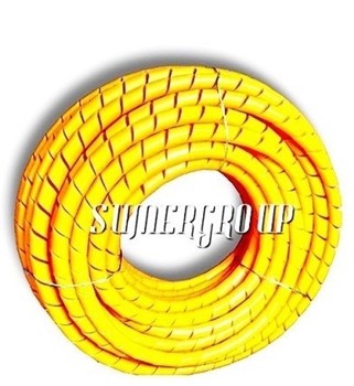 32MM KABLO KORUMA SPİRAL SARI 25M SUMERGROUP resmi